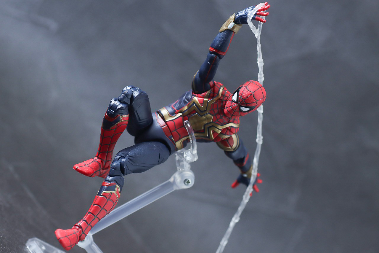 マーベルレジェンド　スパイダーマン インテグレーテッド・スーツ（3パック）　レビュー　アクション