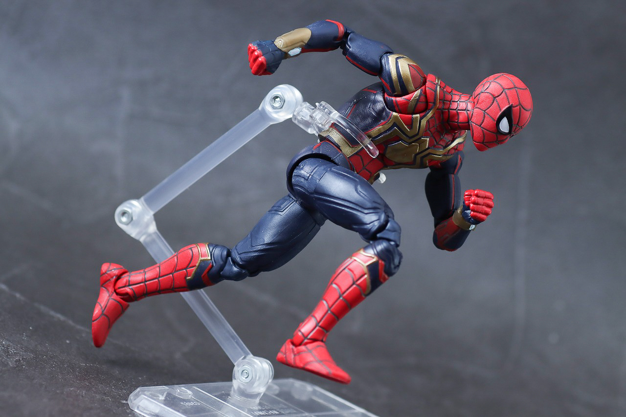 マーベルレジェンド　スパイダーマン インテグレーテッド・スーツ（3パック）　レビュー　アクション