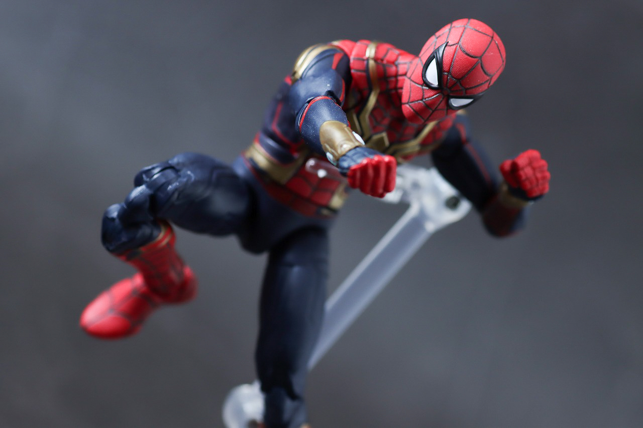 マーベルレジェンド　スパイダーマン インテグレーテッド・スーツ（3パック）　レビュー　アクション