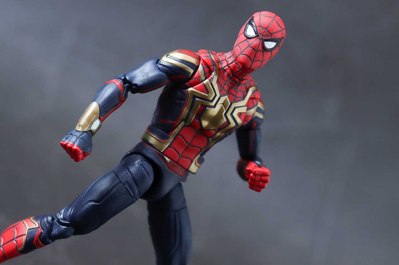 マーベルレジェンド　スパイダーマン インテグレーテッド・スーツ（3パック）　レビュー　アクション