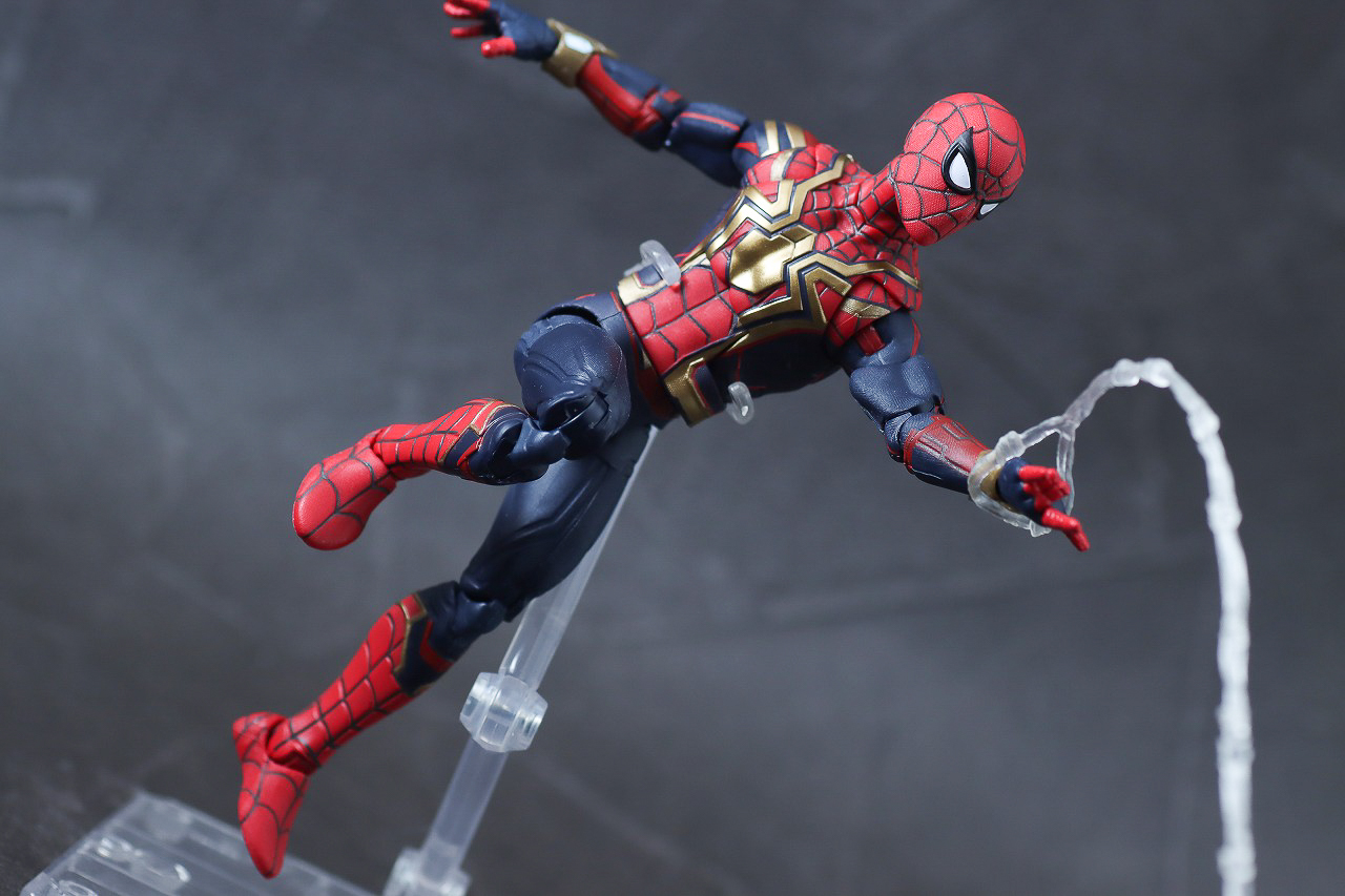 マーベルレジェンド　スパイダーマン インテグレーテッド・スーツ（3パック）　レビュー　アクション