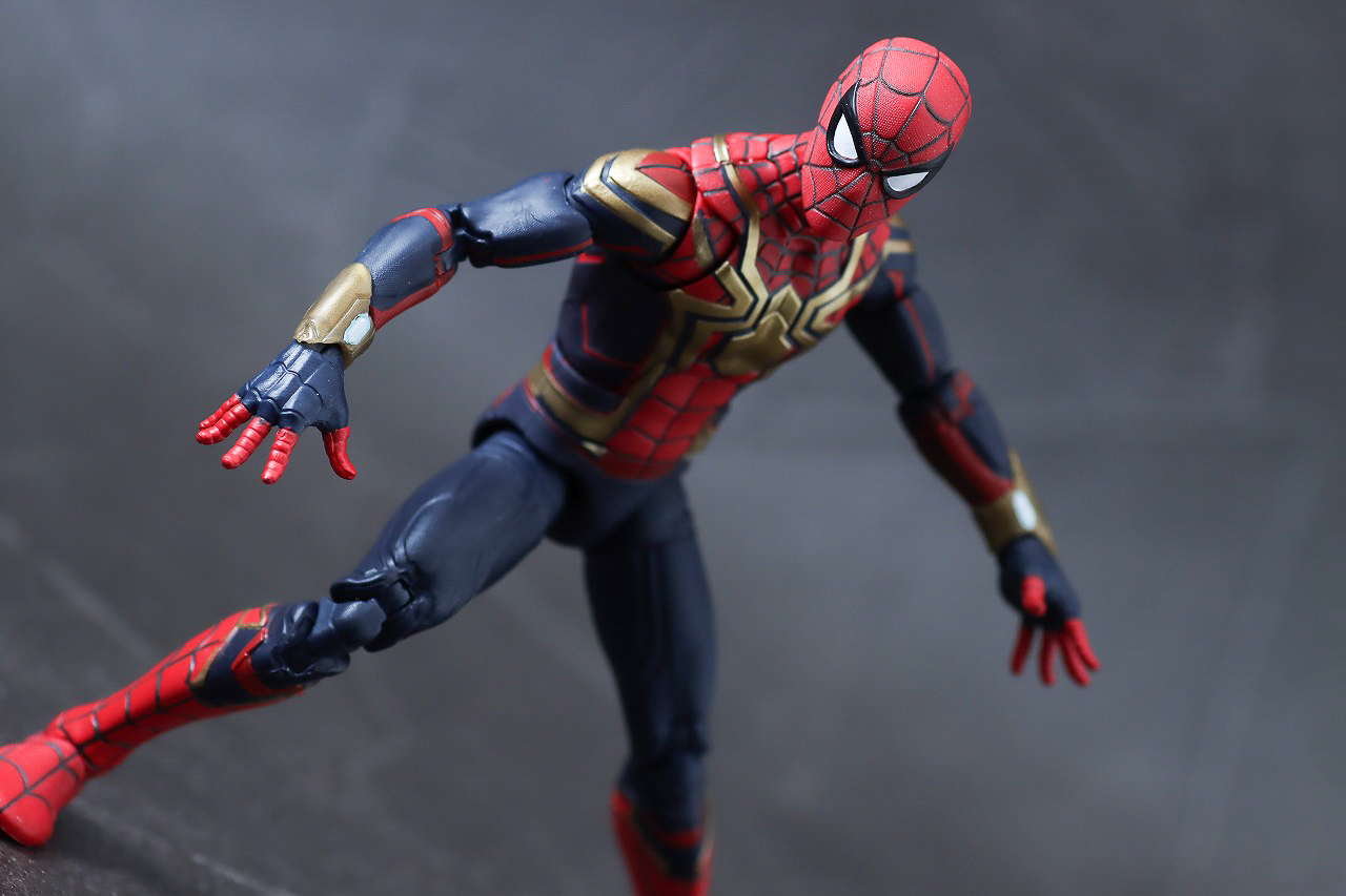 マーベルレジェンド　スパイダーマン インテグレーテッド・スーツ（3パック）　レビュー　アクション