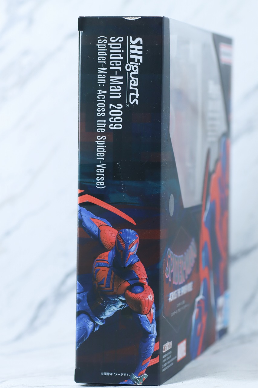 S.H.フィギュアーツ　スパイダーマン2099　アクロス・ザ・スパイダーバース　レビュー　パッケージ