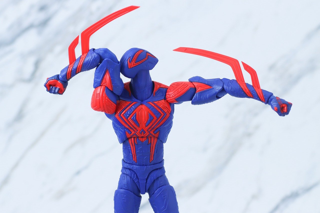 S.H.フィギュアーツ　スパイダーマン2099　アクロス・ザ・スパイダーバース　レビュー　可動範囲