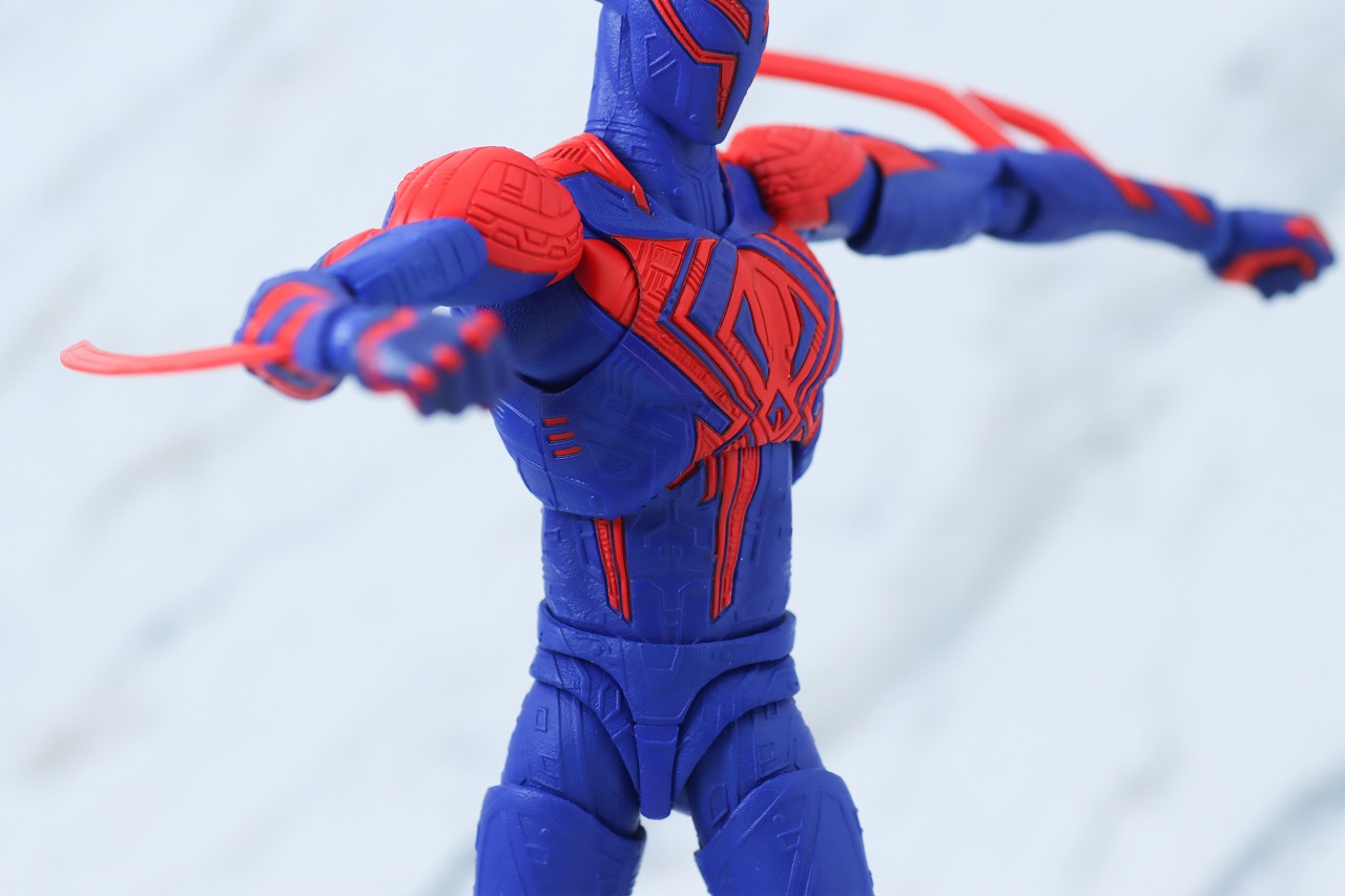 S.H.フィギュアーツ　スパイダーマン2099　アクロス・ザ・スパイダーバース　レビュー　可動範囲