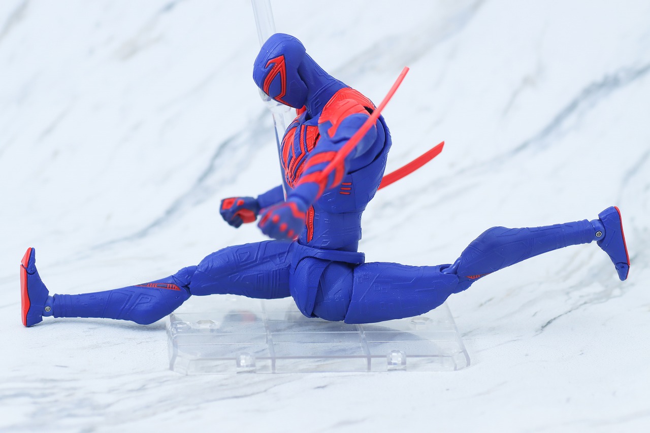 S.H.フィギュアーツ　スパイダーマン2099　アクロス・ザ・スパイダーバース　レビュー　可動範囲