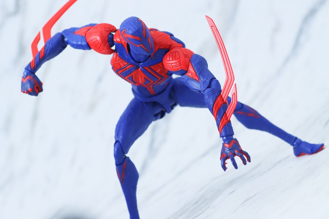 S.H.フィギュアーツ　スパイダーマン2099　アクロス・ザ・スパイダーバース　レビュー　アクション