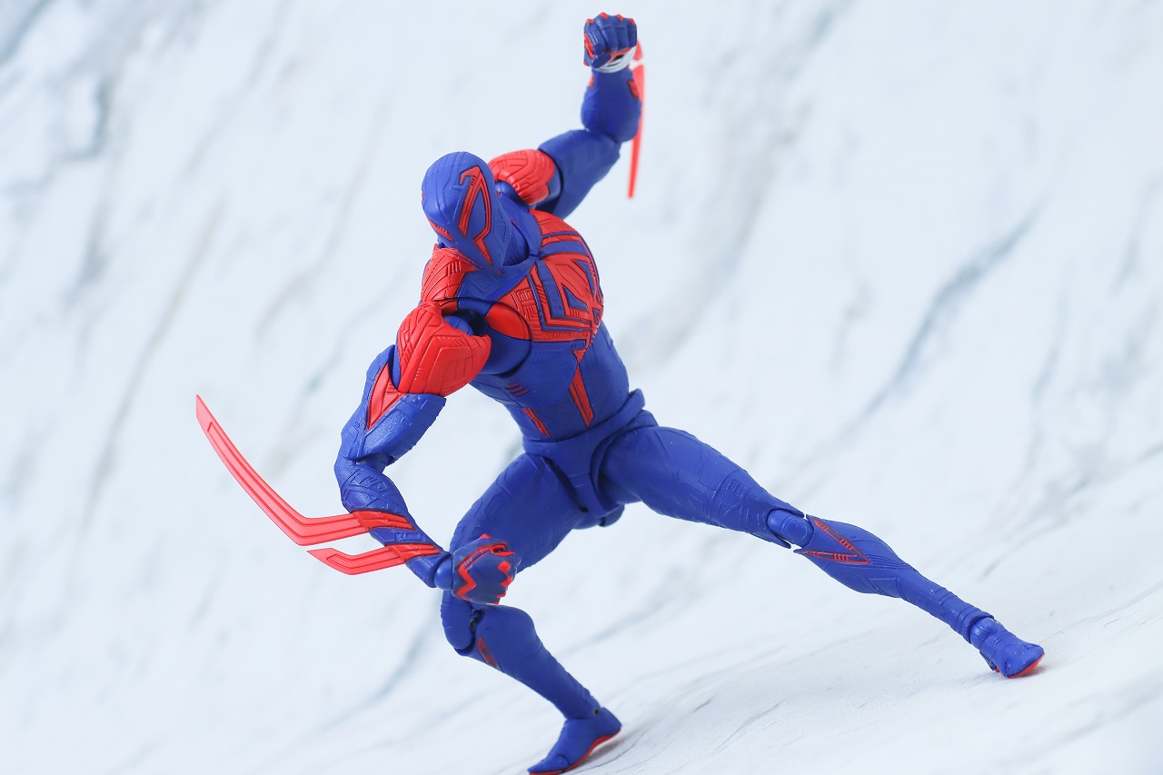 S.H.フィギュアーツ　スパイダーマン2099　アクロス・ザ・スパイダーバース　レビュー　アクション