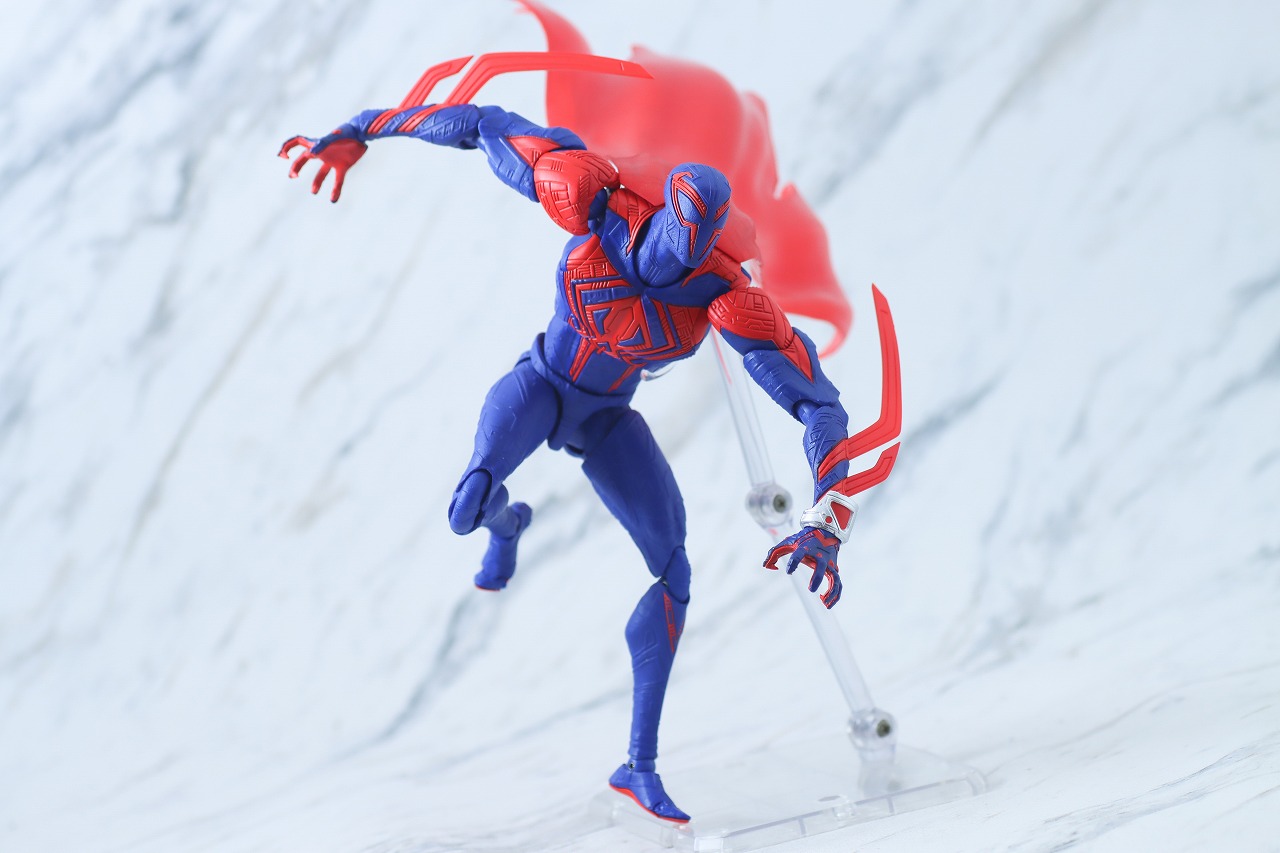 S.H.フィギュアーツ　スパイダーマン2099　アクロス・ザ・スパイダーバース　レビュー　アクション