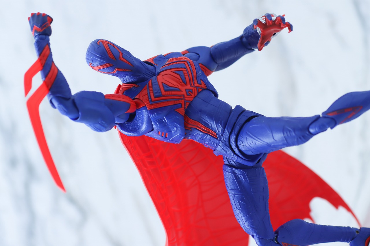 S.H.フィギュアーツ　スパイダーマン2099　アクロス・ザ・スパイダーバース　レビュー　アクション