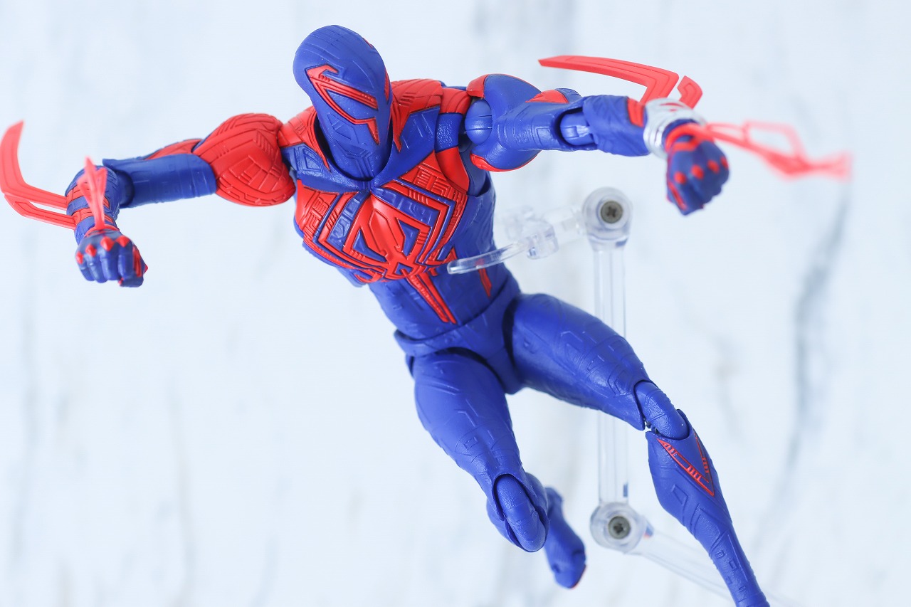 S.H.フィギュアーツ　スパイダーマン2099　アクロス・ザ・スパイダーバース　レビュー　アクション