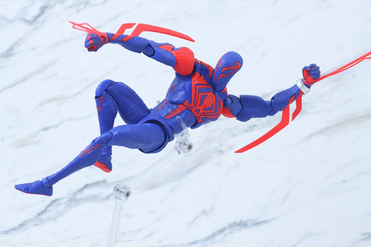 S.H.フィギュアーツ　スパイダーマン2099　アクロス・ザ・スパイダーバース　レビュー　アクション