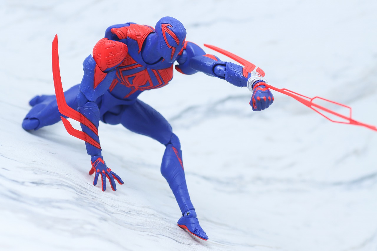 S.H.フィギュアーツ　スパイダーマン2099　アクロス・ザ・スパイダーバース　レビュー　アクション