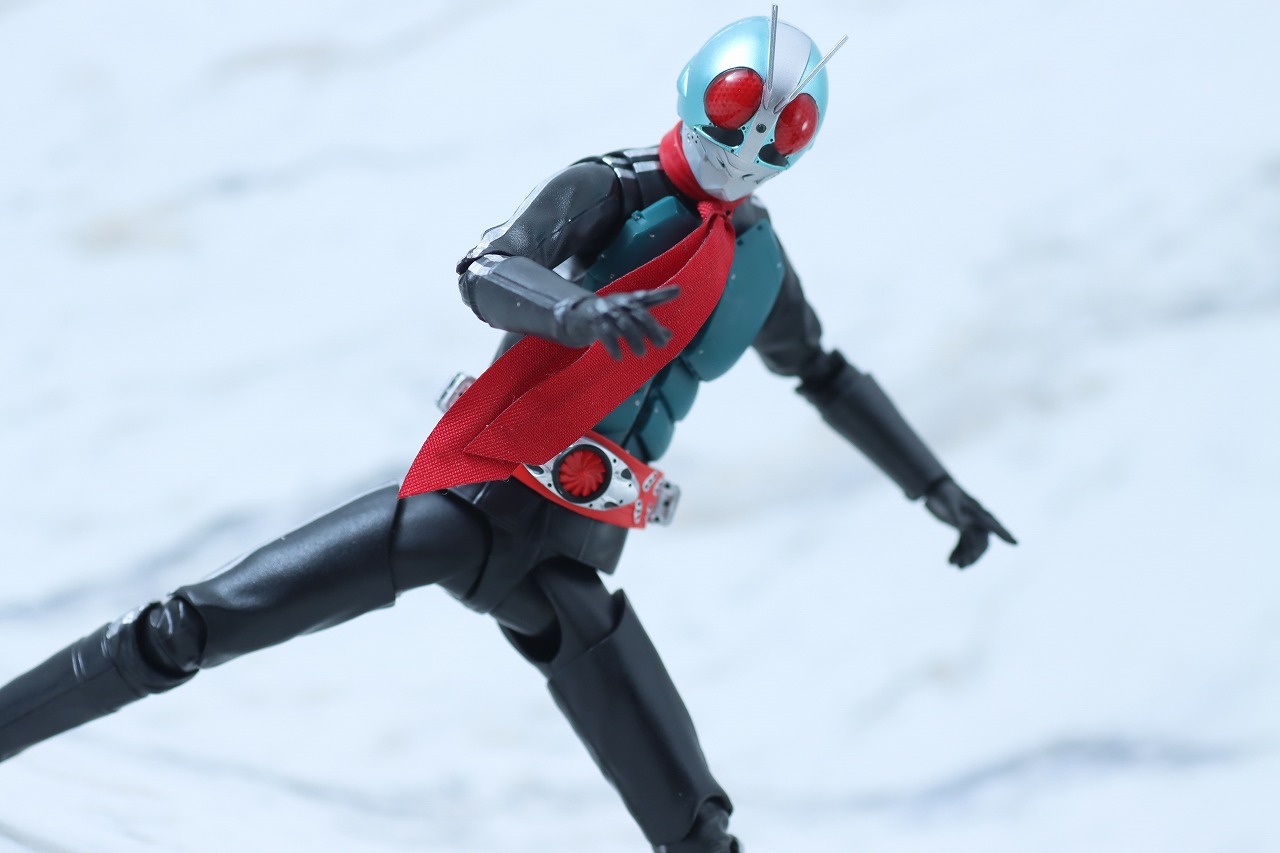 S.H.フィギュアーツ　仮面ライダー第2＋1号／一文字隼人　レビュー　アクション