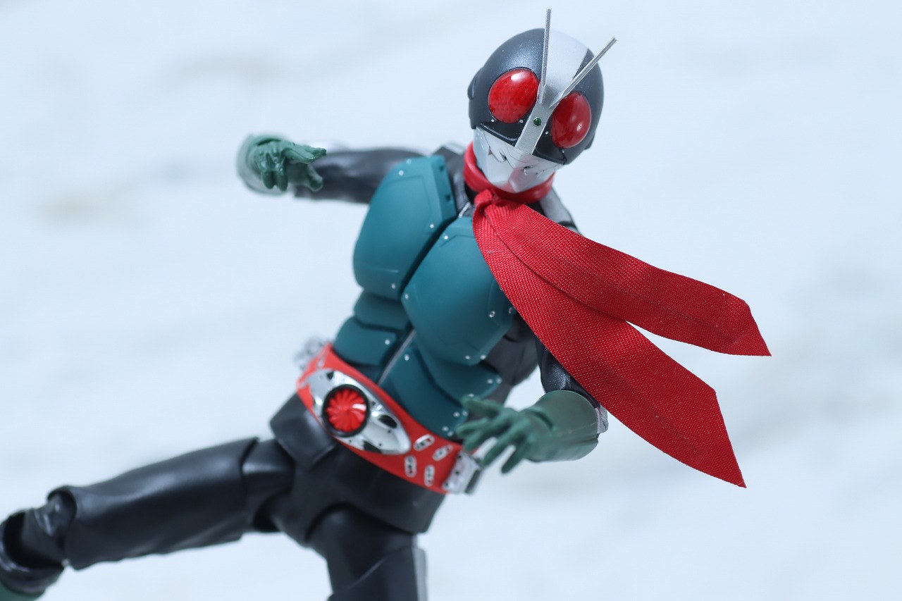 S.H.フィギュアーツ　仮面ライダー第2＋1号／一文字隼人　レビュー　アクション