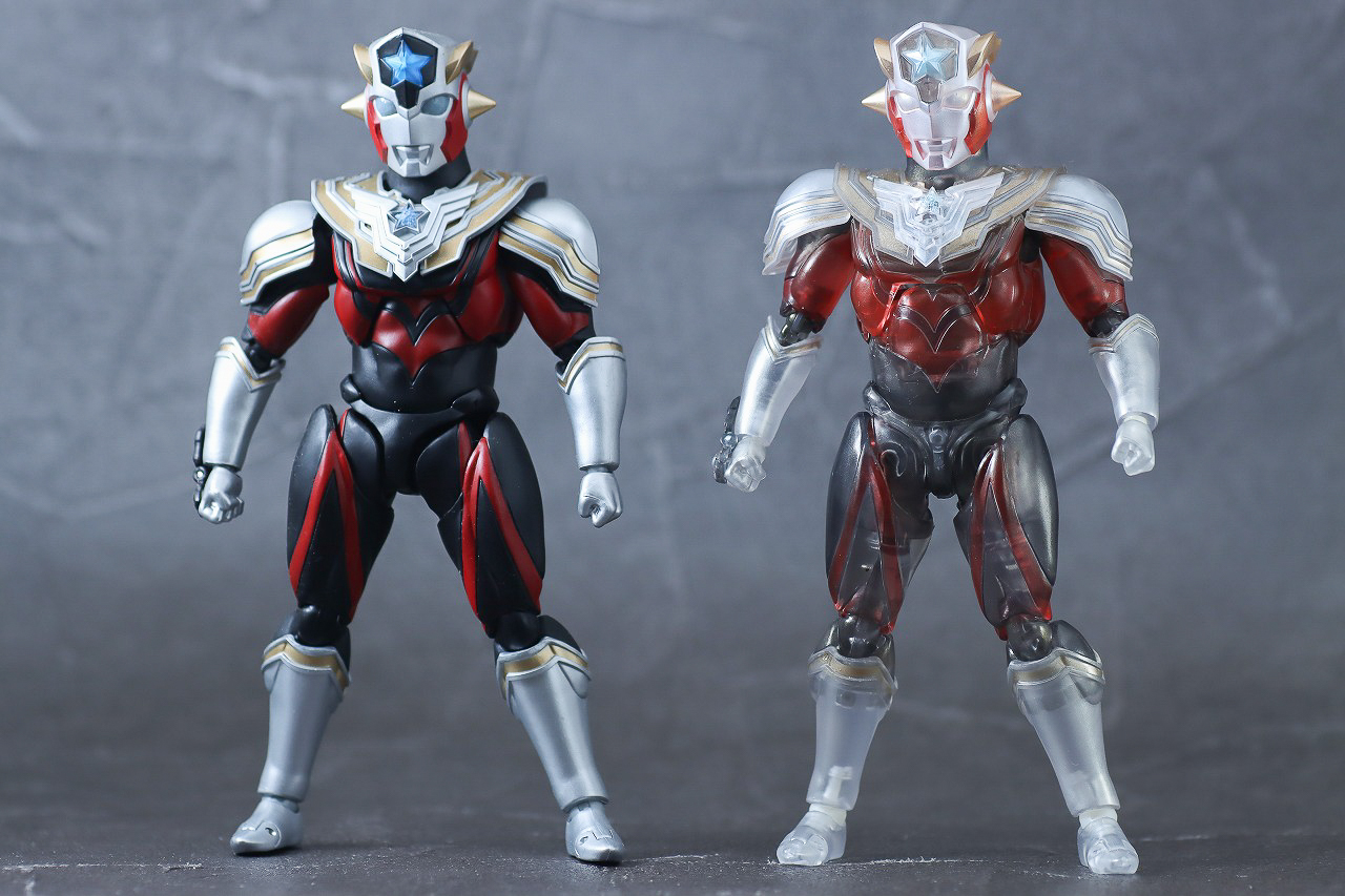 S.H.フィギュアーツ　ウルトラマンタイタス Spceial Clear Color Ver.　レビュー　本体　比較