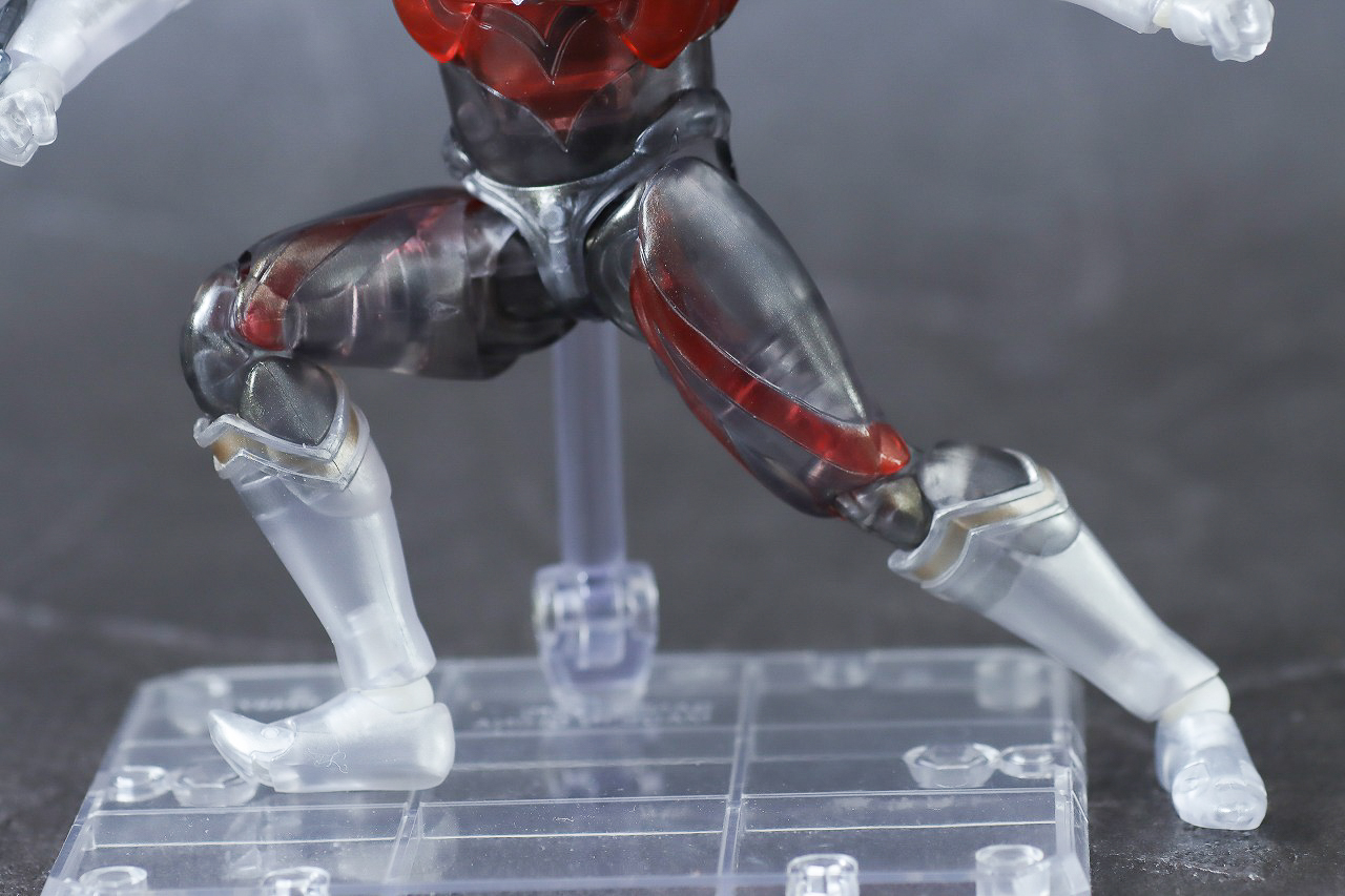 S.H.フィギュアーツ　ウルトラマンタイタス Spceial Clear Color Ver.　レビュー　可動範囲