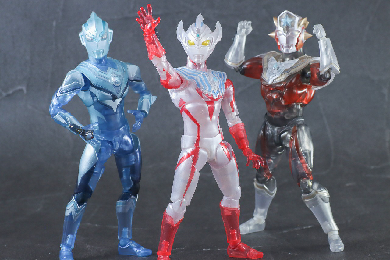 S.H.フィギュアーツ　ウルトラマンタイタス Spceial Clear Color Ver.　レビュー　アクション　ウルトラマンタイガ　ウルトラマンフーマ