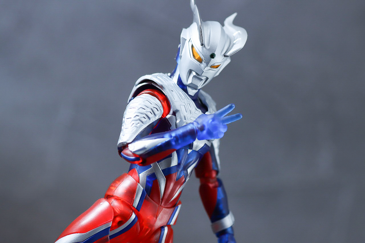 S.H.フィギュアーツ　ウルトラマンゼロ Clear Color Ver.　レビュー　アクション