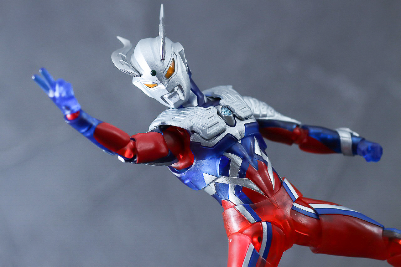 S.H.フィギュアーツ　ウルトラマンゼロ Clear Color Ver.　レビュー　アクション