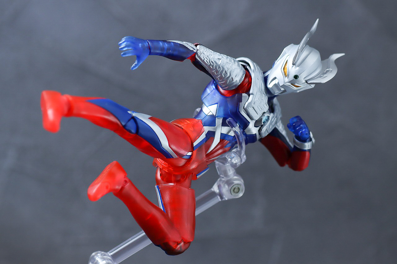 S.H.フィギュアーツ　ウルトラマンゼロ Clear Color Ver.　レビュー　アクション