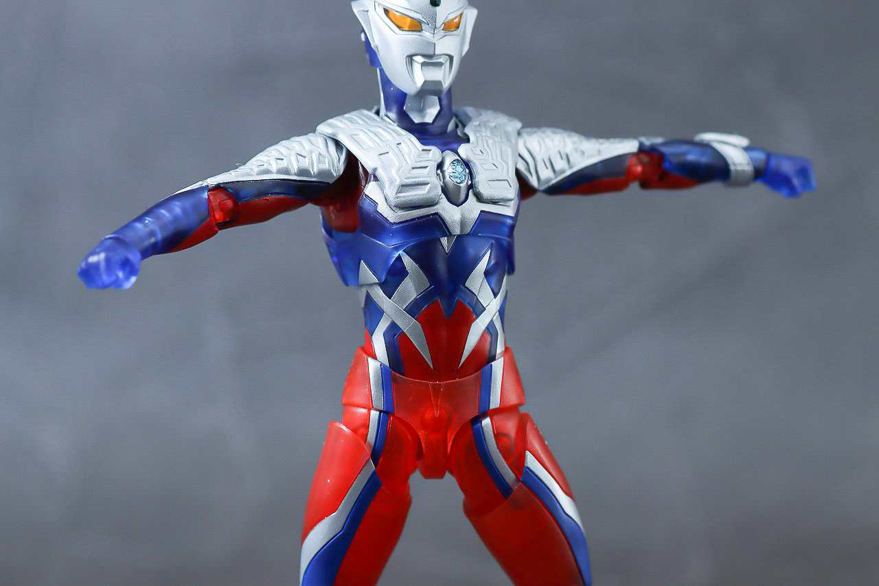 S.H.フィギュアーツ　ウルトラマンゼロ Clear Color Ver.　レビュー　可動範囲