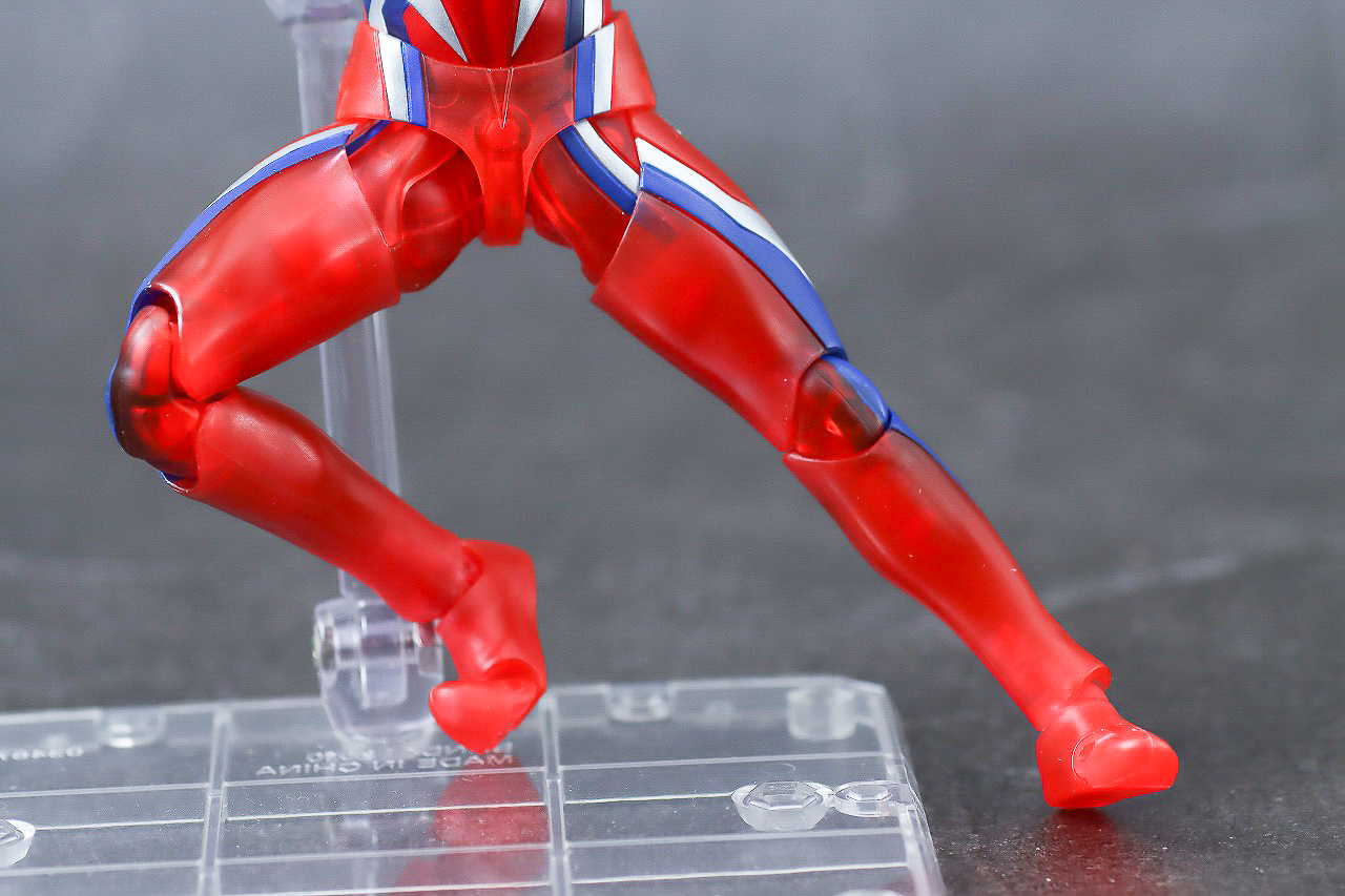 S.H.フィギュアーツ　ウルトラマンゼロ Clear Color Ver.　レビュー　可動範囲