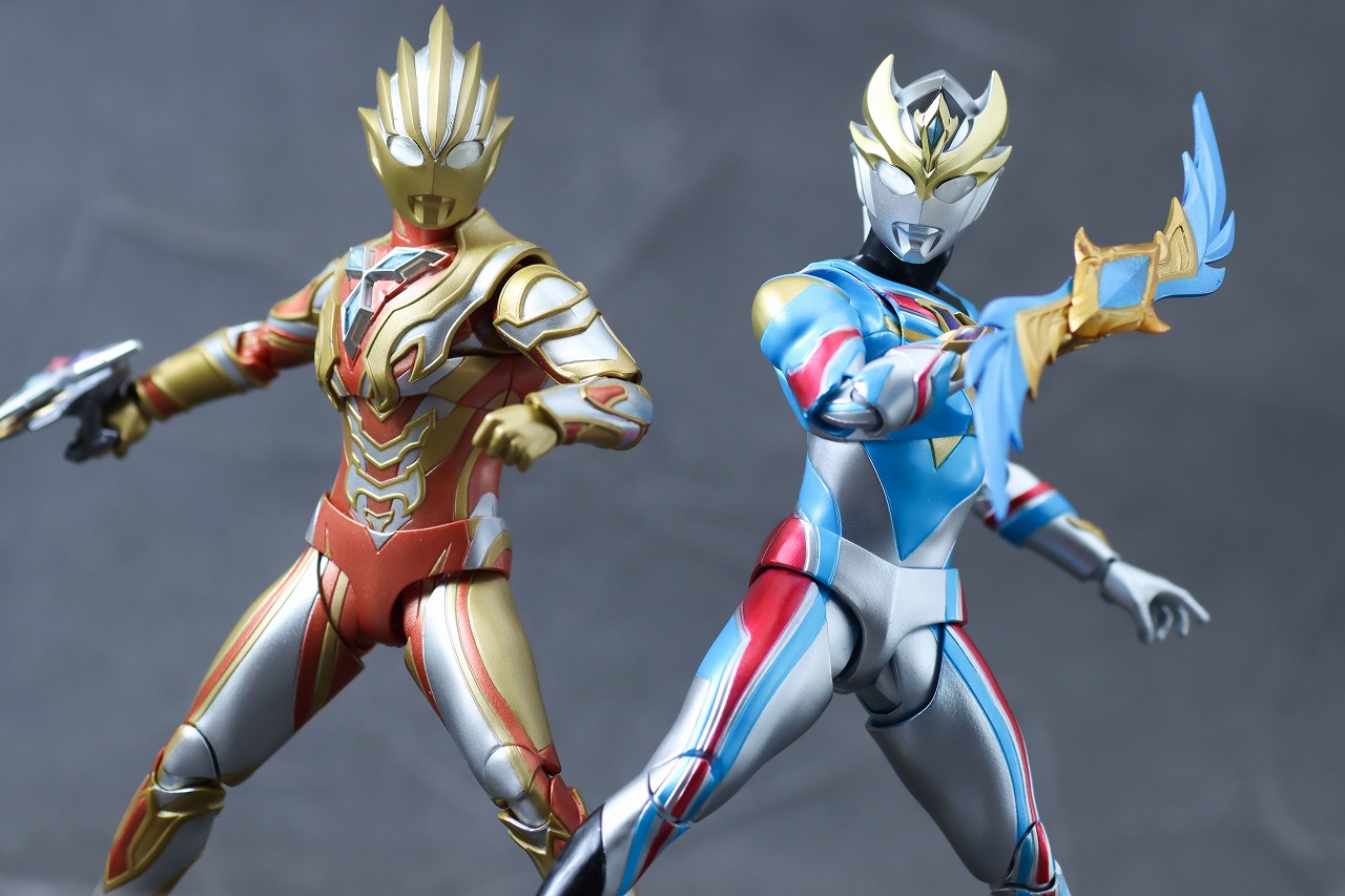 S.H.フィギュアーツ　ウルトラマンデッカー　ダイナミックタイプ　レビュー　アクション　グリッタートリガーエタニティ