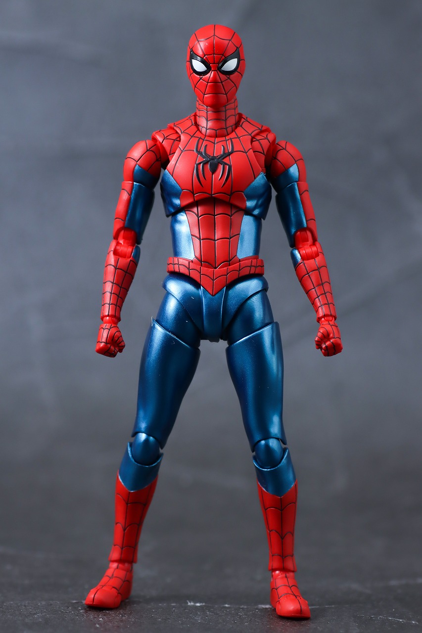 S.H.フィギュアーツ　スパイダーマン ニュー・レッド＆ブルースーツ　レビュー　本体