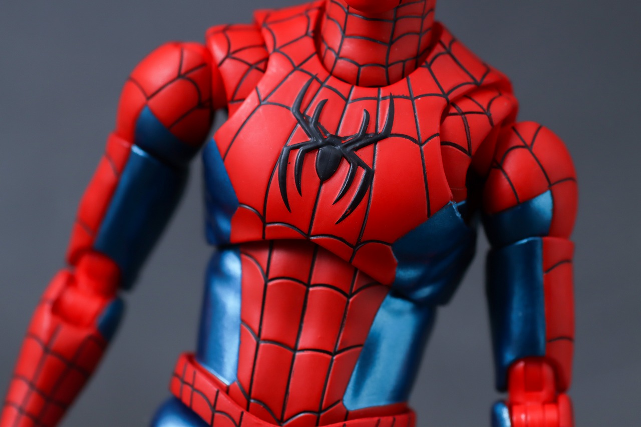 S.H.フィギュアーツ　スパイダーマン ニュー・レッド＆ブルースーツ　レビュー　本体