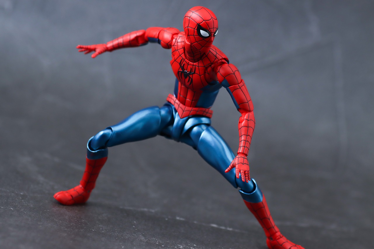 S.H.フィギュアーツ　スパイダーマン ニュー・レッド＆ブルースーツ　レビュー　アクション