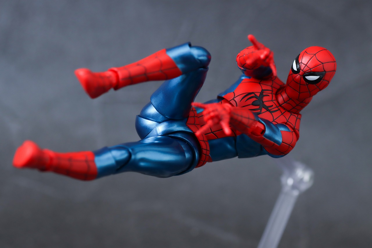 S.H.フィギュアーツ　スパイダーマン ニュー・レッド＆ブルースーツ　レビュー　アクション