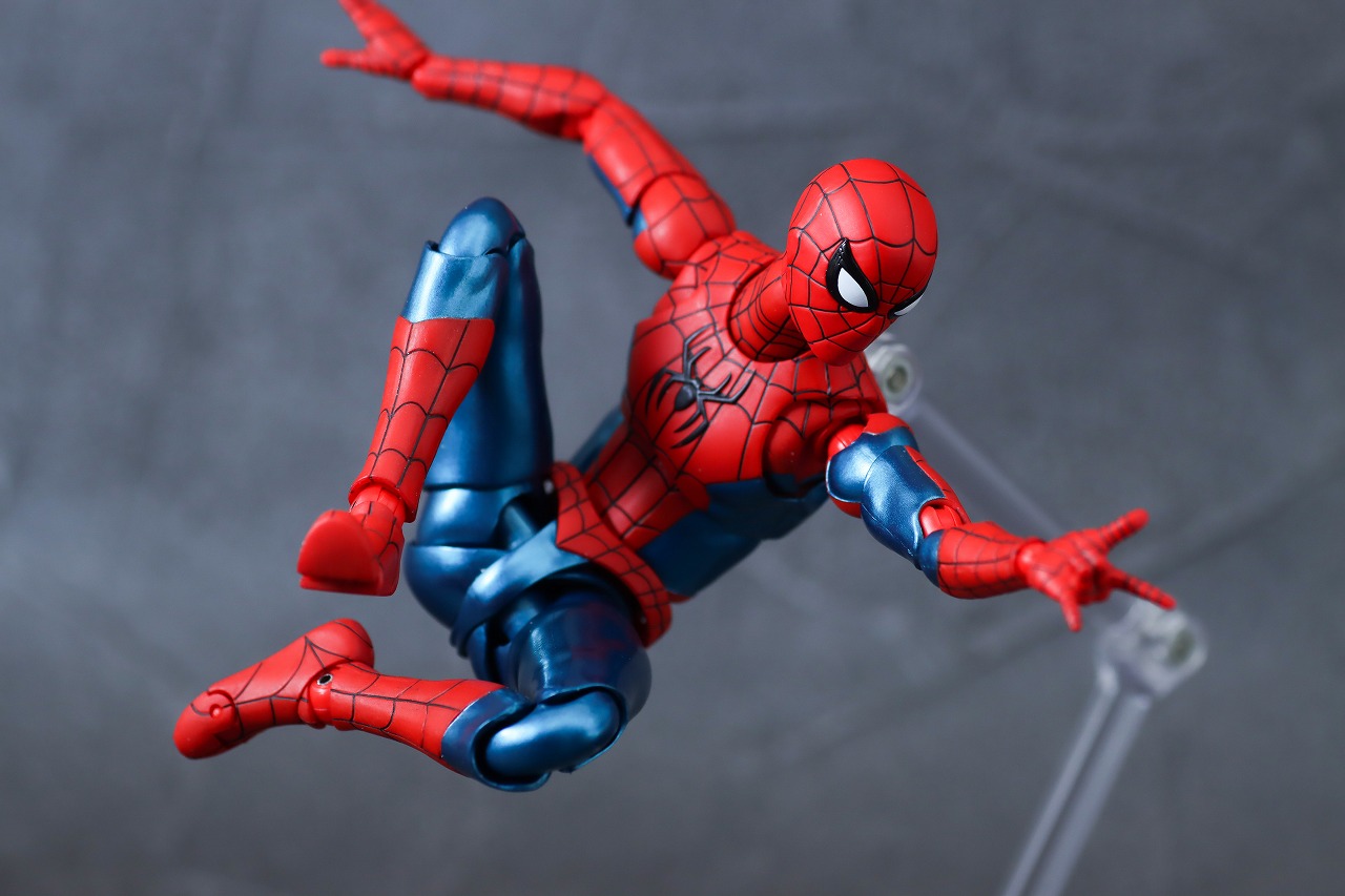 S.H.フィギュアーツ　スパイダーマン ニュー・レッド＆ブルースーツ　レビュー　アクション