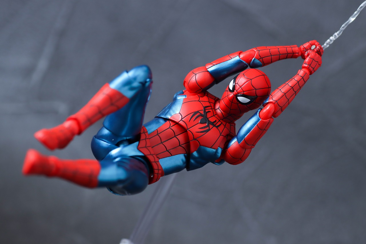 S.H.フィギュアーツ　スパイダーマン ニュー・レッド＆ブルースーツ　レビュー　アクション