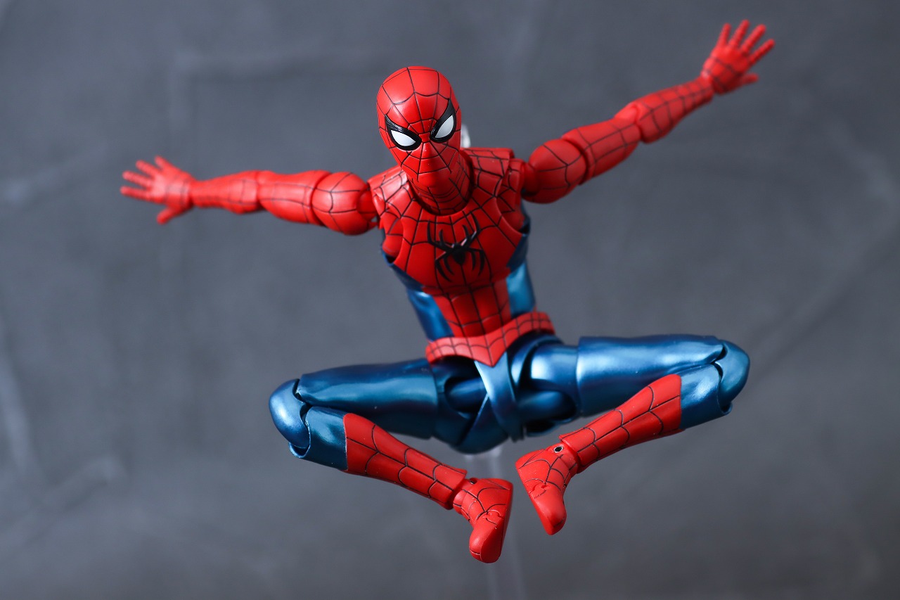 S.H.フィギュアーツ　スパイダーマン ニュー・レッド＆ブルースーツ　レビュー　アクション