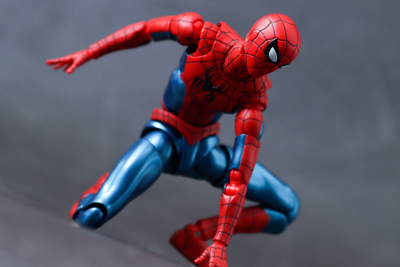 S.H.フィギュアーツ　スパイダーマン ニュー・レッド＆ブルースーツ　レビュー　アクション