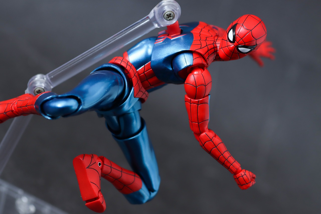 S.H.フィギュアーツ　スパイダーマン ニュー・レッド＆ブルースーツ　レビュー　アクション