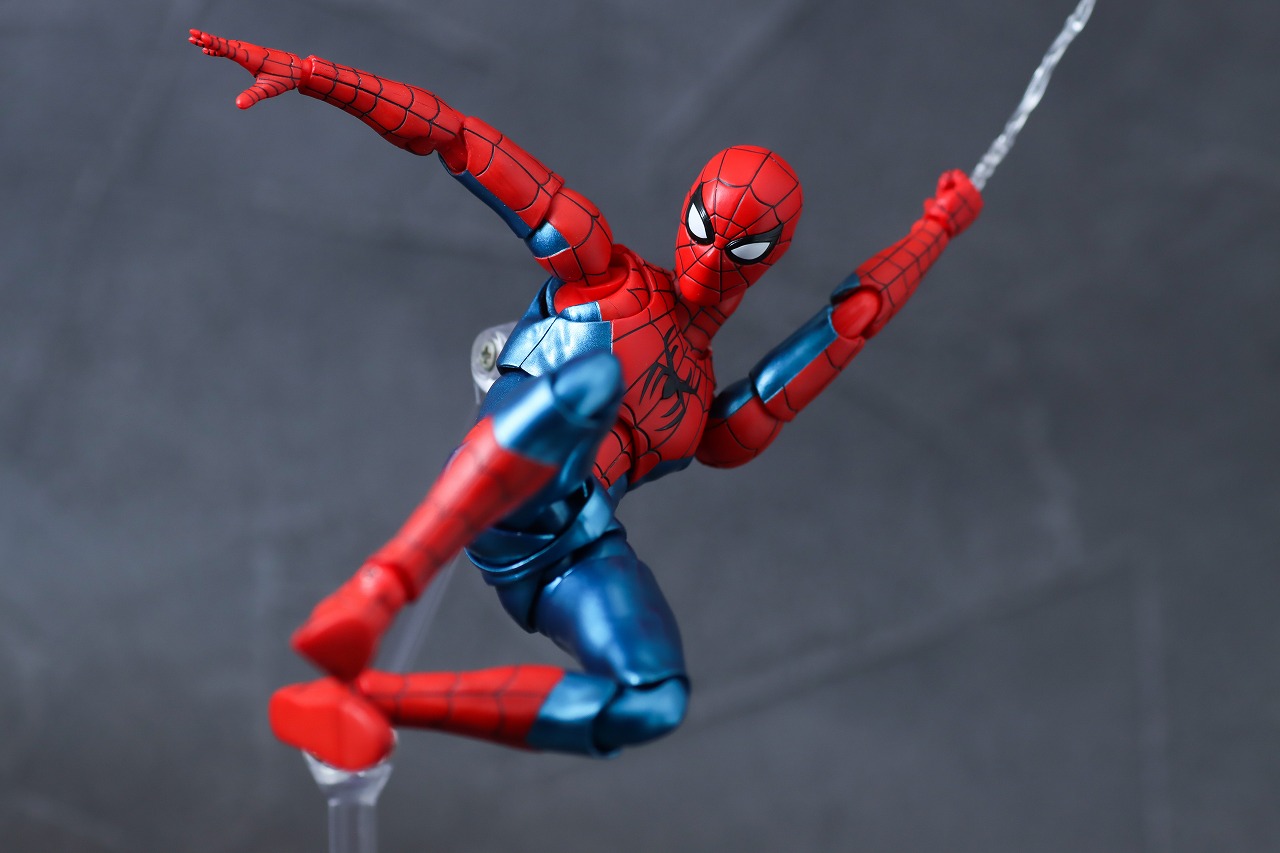 S.H.フィギュアーツ　スパイダーマン ニュー・レッド＆ブルースーツ　レビュー　アクション