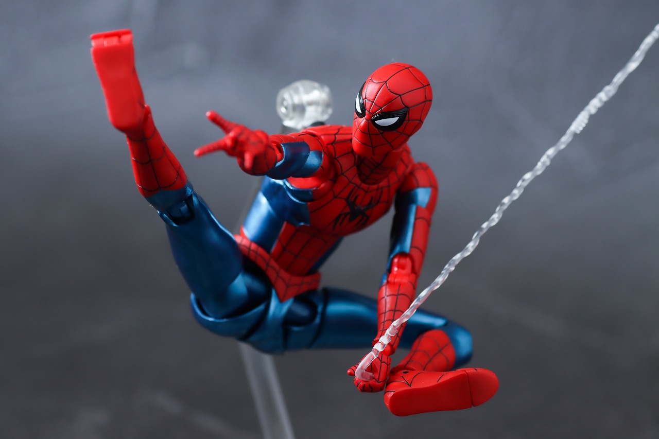 S.H.フィギュアーツ　スパイダーマン ニュー・レッド＆ブルースーツ　レビュー　アクション