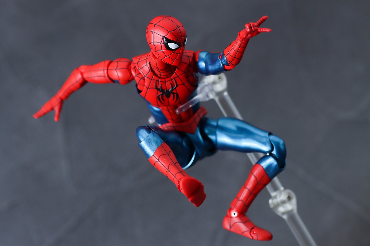 S.H.フィギュアーツ　スパイダーマン ニュー・レッド＆ブルースーツ　レビュー　アクション