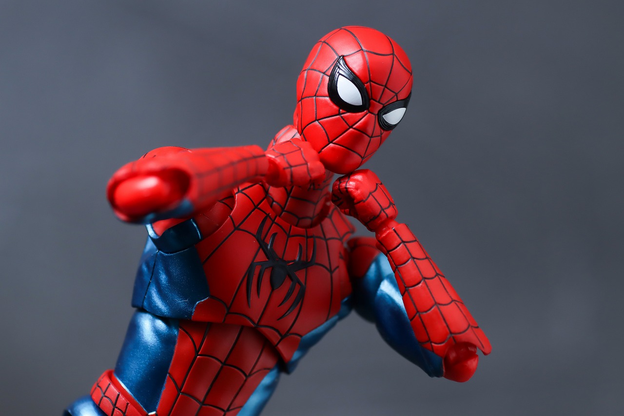 S.H.フィギュアーツ　スパイダーマン ニュー・レッド＆ブルースーツ　レビュー　アクション