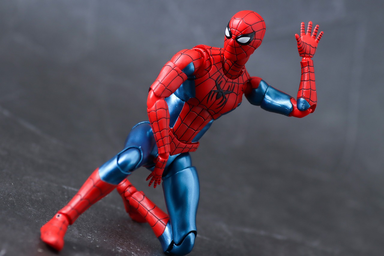 S.H.フィギュアーツ　スパイダーマン ニュー・レッド＆ブルースーツ　レビュー　アクション