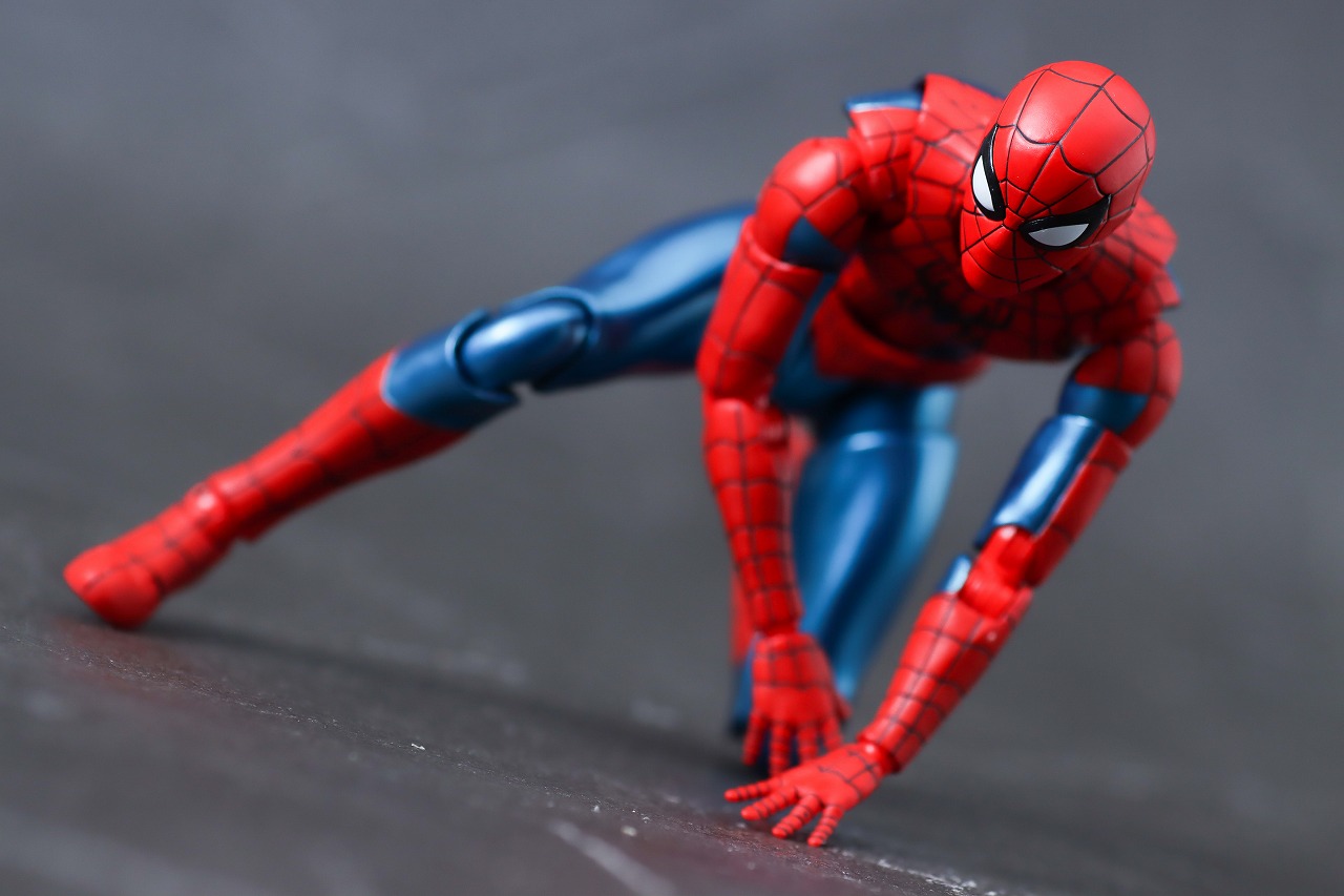 S.H.フィギュアーツ　スパイダーマン ニュー・レッド＆ブルースーツ　レビュー　アクション