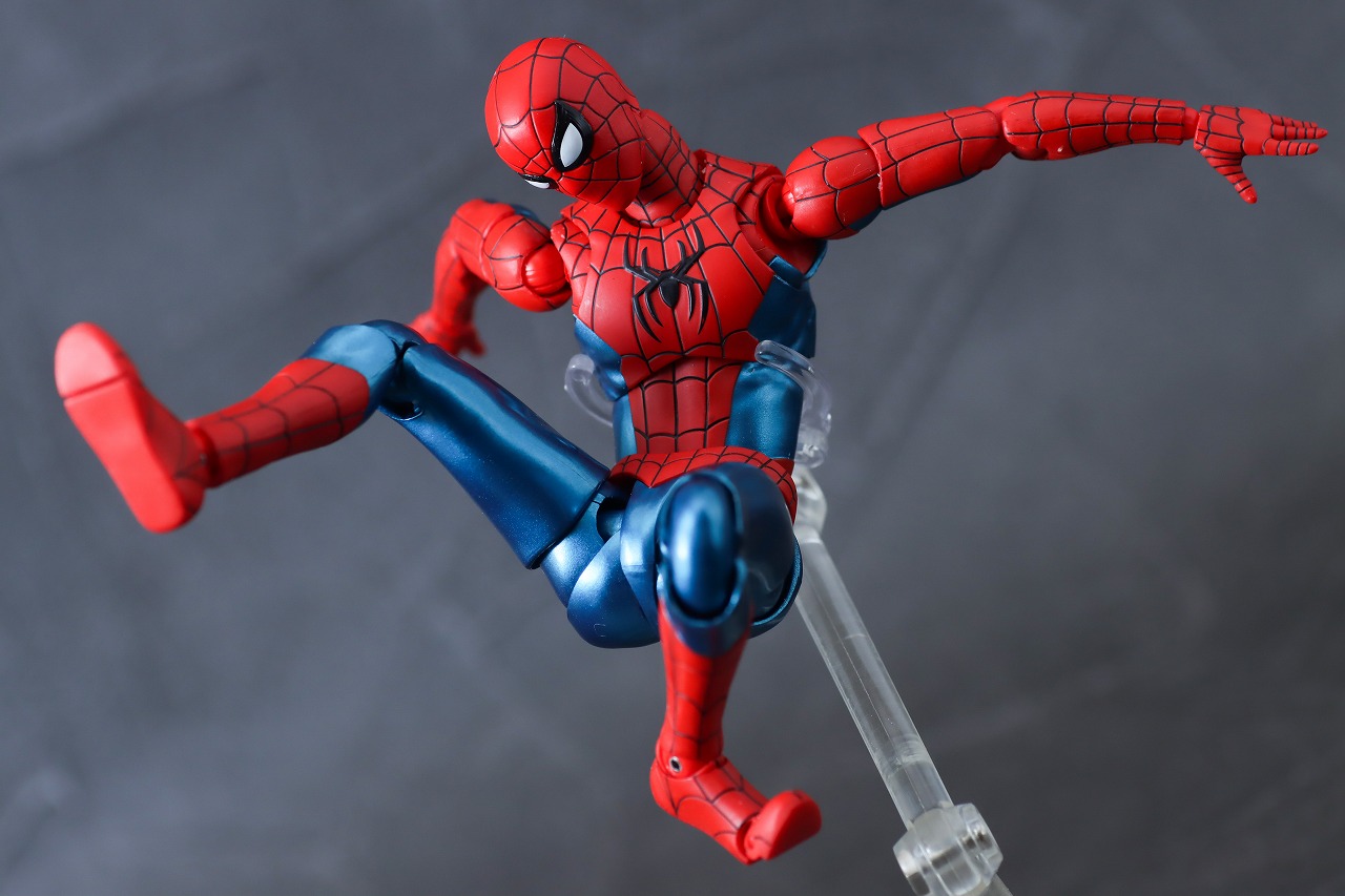 S.H.フィギュアーツ　スパイダーマン ニュー・レッド＆ブルースーツ　レビュー　アクション