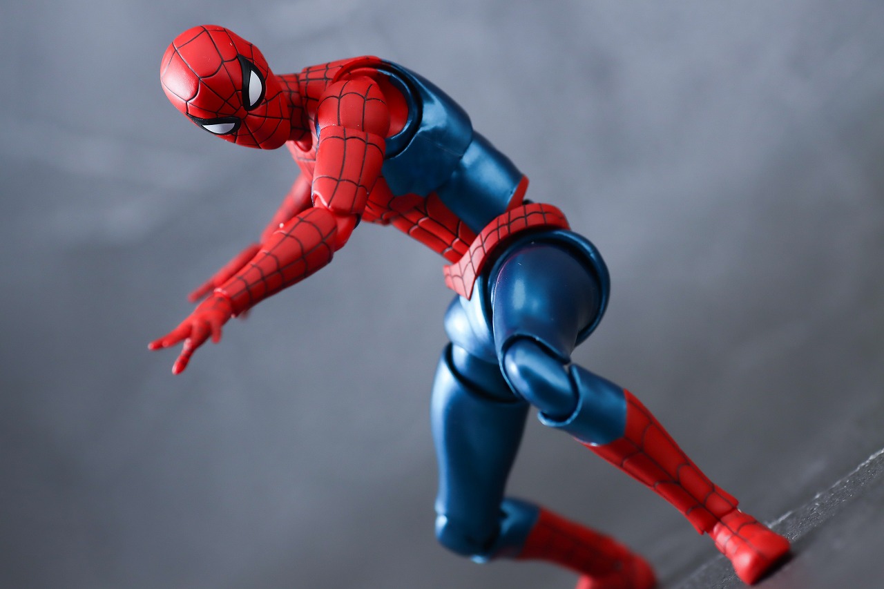 S.H.フィギュアーツ　スパイダーマン ニュー・レッド＆ブルースーツ　レビュー　アクション