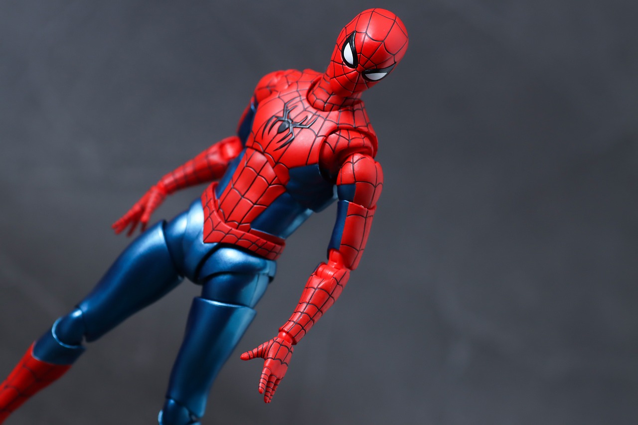 S.H.フィギュアーツ　スパイダーマン ニュー・レッド＆ブルースーツ　レビュー　アクション