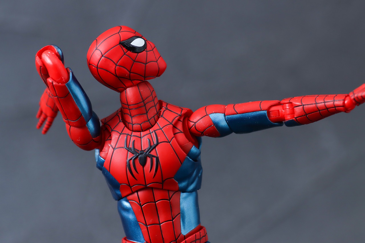 S.H.フィギュアーツ　スパイダーマン ニュー・レッド＆ブルースーツ　レビュー　可動範囲