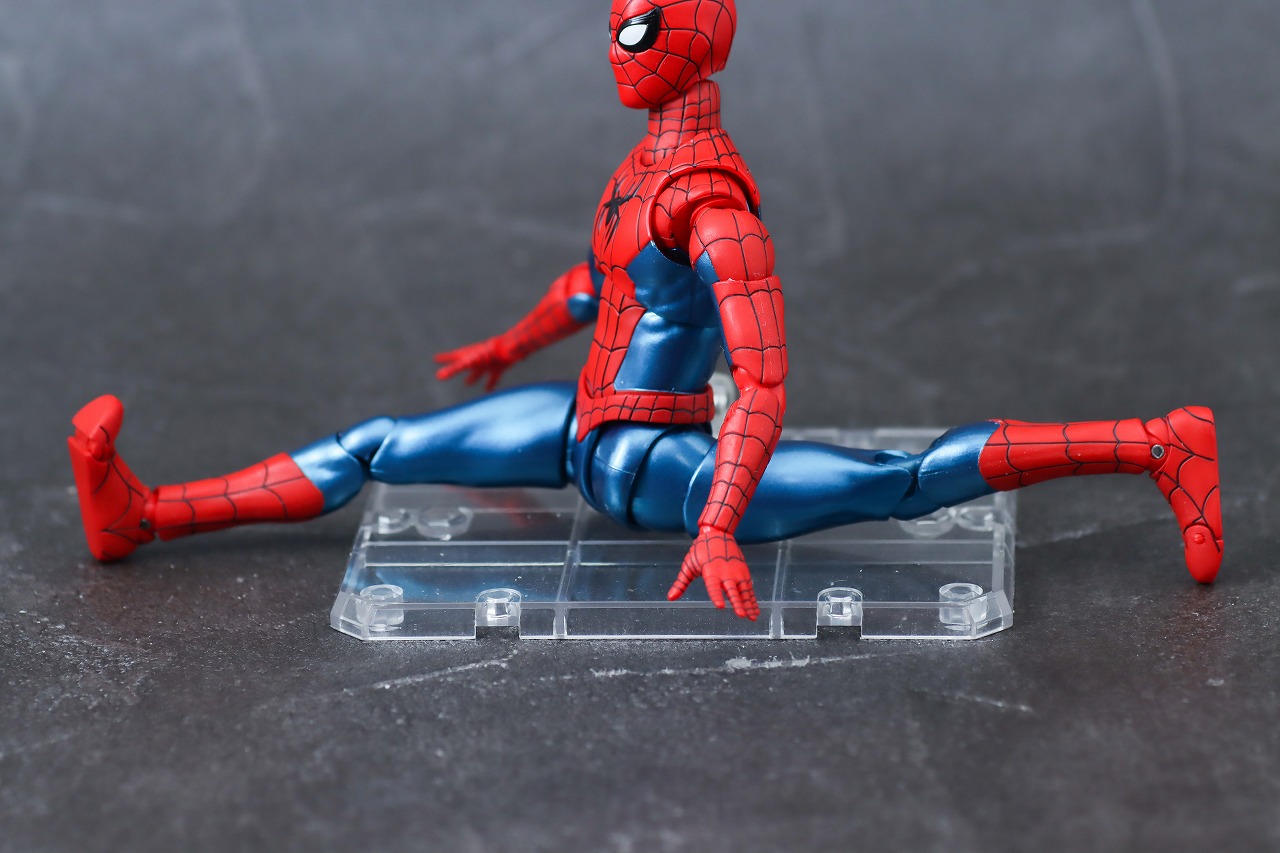 S.H.フィギュアーツ　スパイダーマン ニュー・レッド＆ブルースーツ　レビュー　可動範囲