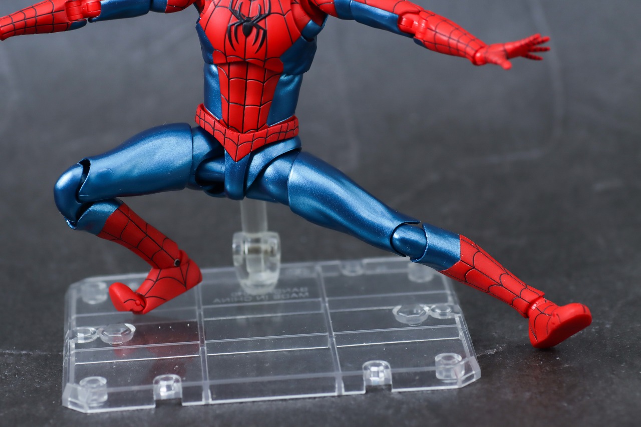 S.H.フィギュアーツ　スパイダーマン ニュー・レッド＆ブルースーツ　レビュー　可動範囲