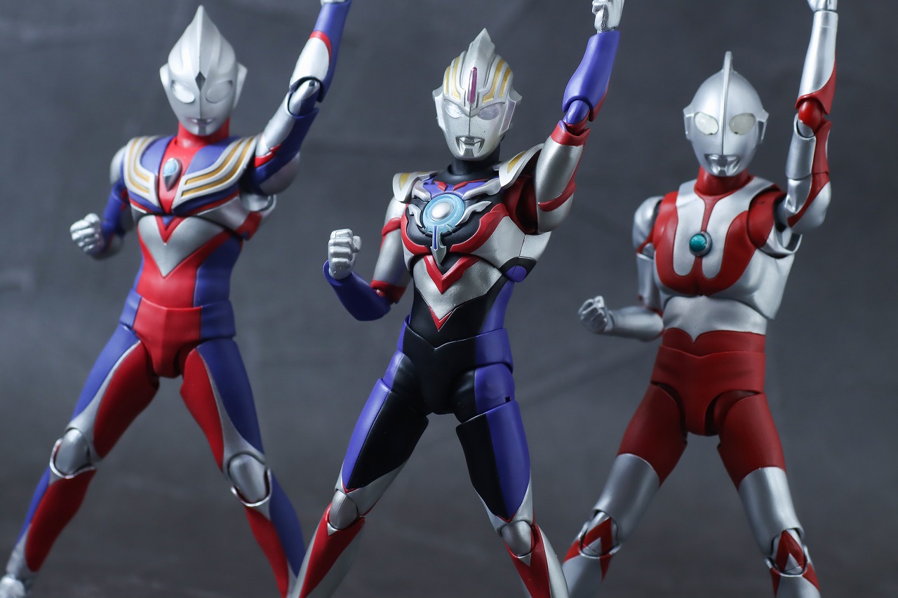 S.H.フィギュアーツ　ウルトラマンオーブ スペシウムゼペリオン（ニュージェネレーション スターズVer.）　レビュー　アクション　ティガ